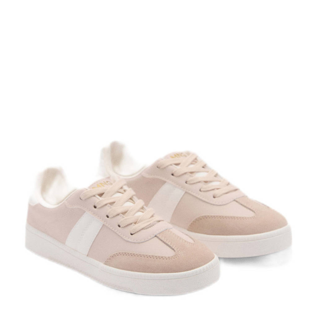 Mango Kids sneakers lichtroze