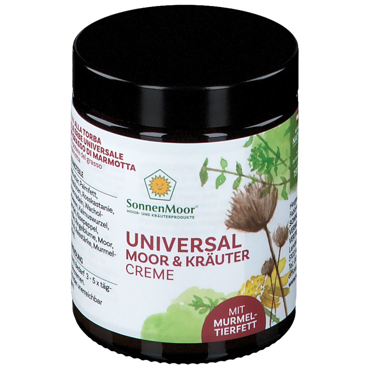 SonnenMoor® UNIVERSAL Moor & Kräuter Creme
