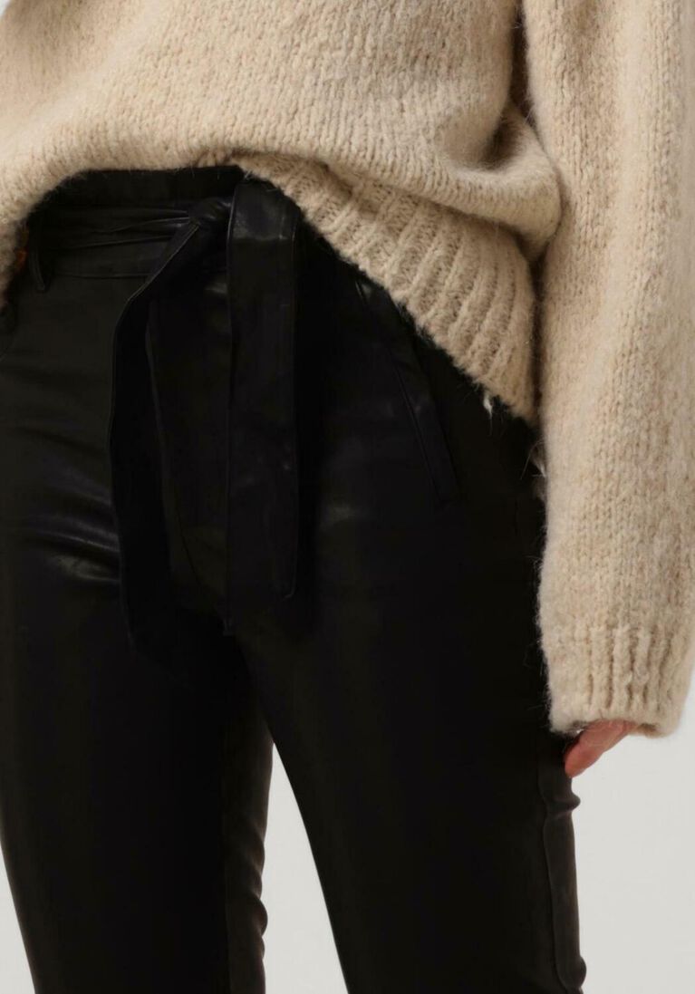 KNIT-TED zwarte knit-ted pantalon francis pant