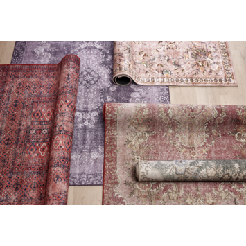 Vloerkleed Shanghai rood 160x230 cm