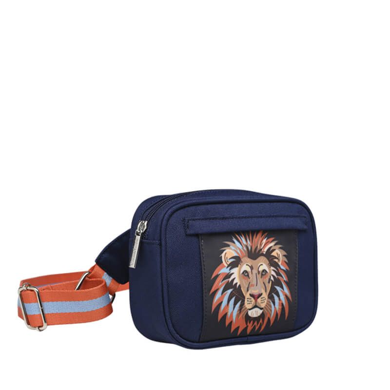 Sac banane carrée 20 cm Simba Bleu