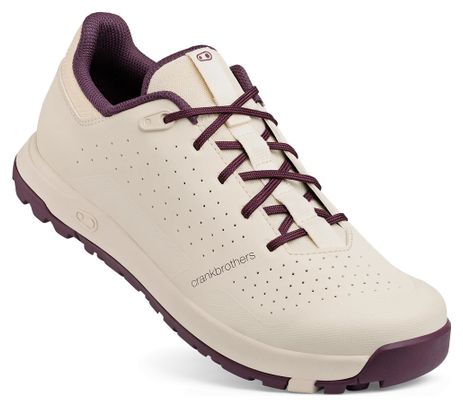 Chaussures Crankbrothers Mallet Trail Lace Beige/Violet