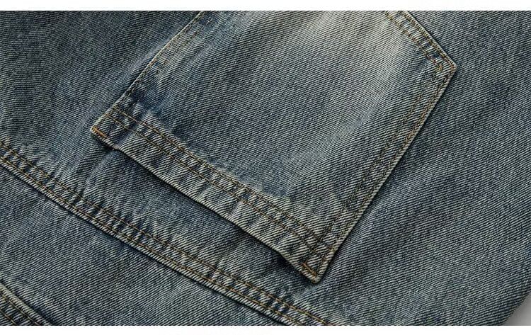 Yelmenor - Omgekeerde denim shorts