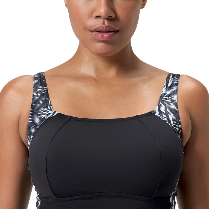 Speedo ECO Lunalustre Printed Shaping Badpak Dames