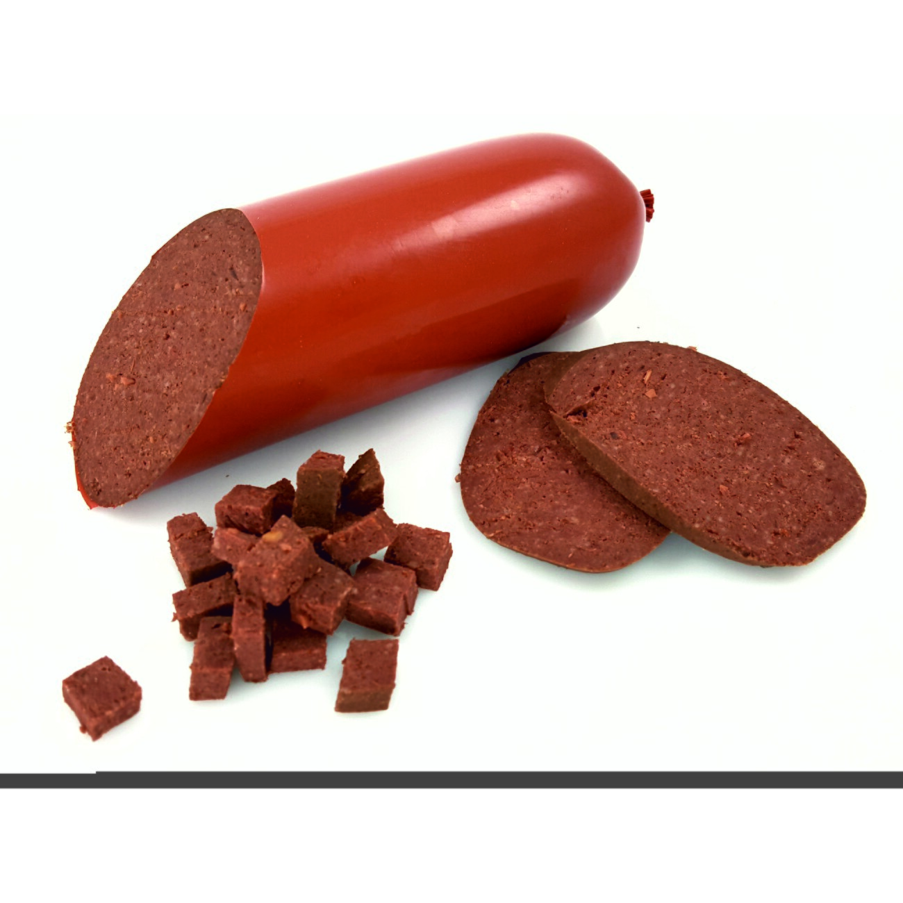 DeliBest Fleischrolle 6x400g Rind mit Hirse