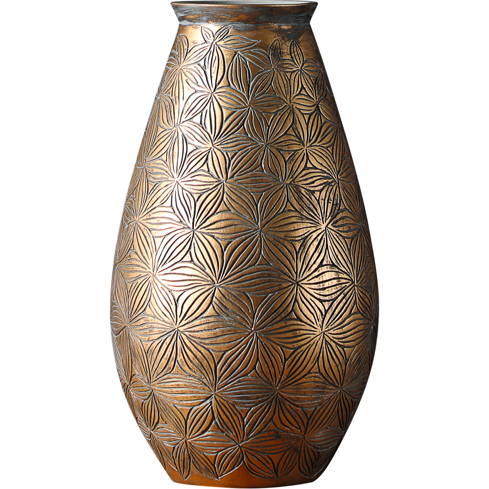 Vase Aztek Ø20x36cm bauchig