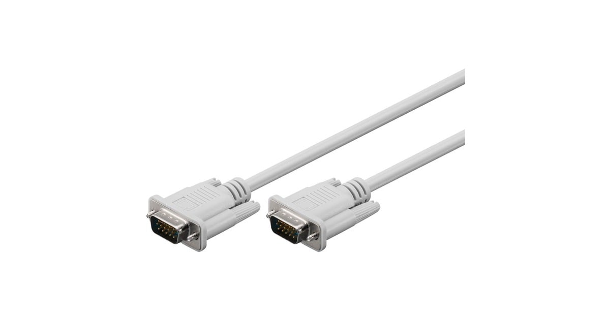 goobayMonitorkabel VGA  (Grijs, 5 meter)
