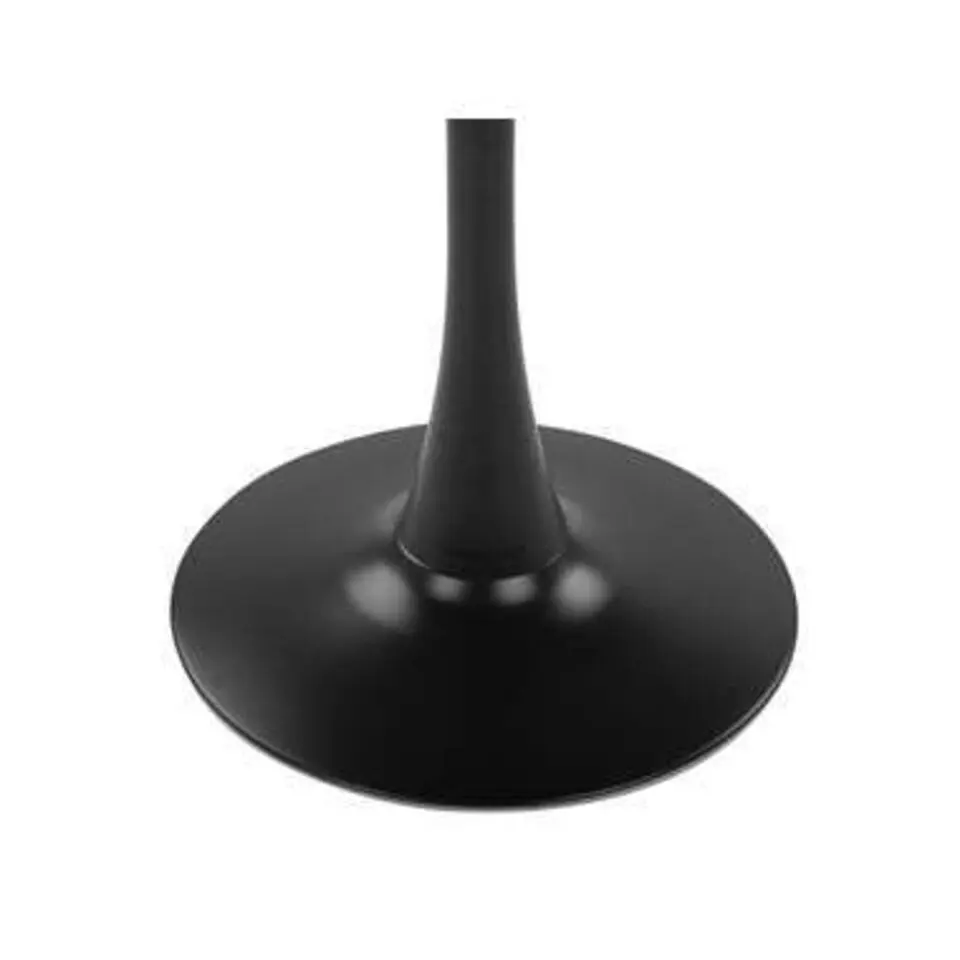 BOCA - Ronde eettafel - Zwart - 90 cm - MDF