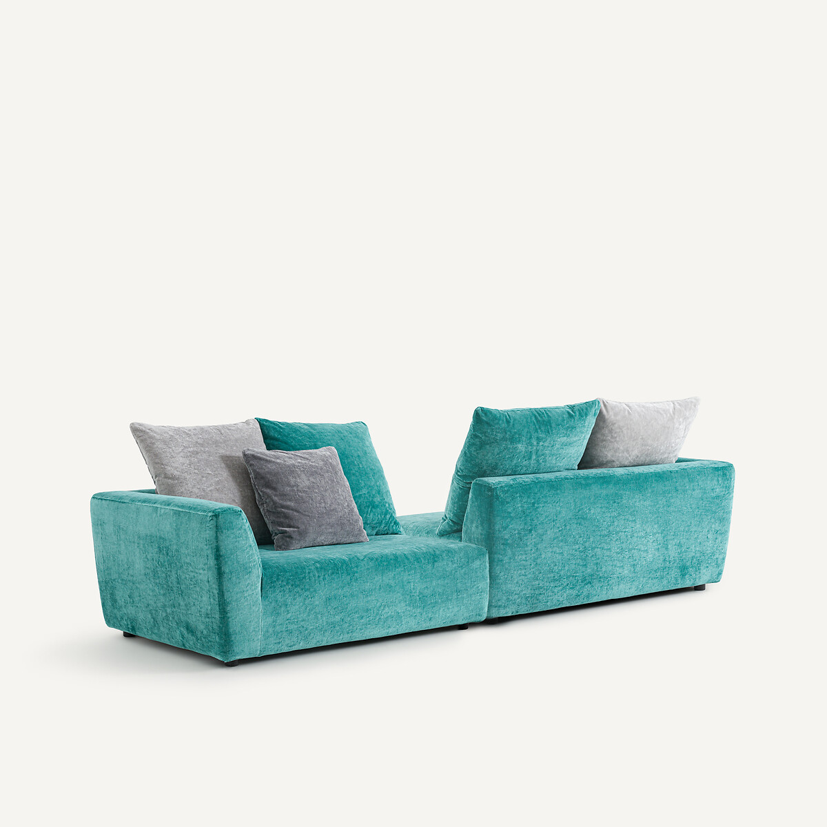 OTTO STUDIO PARA AM.PM<br>Meia poltrona em veludo viscose, Chill