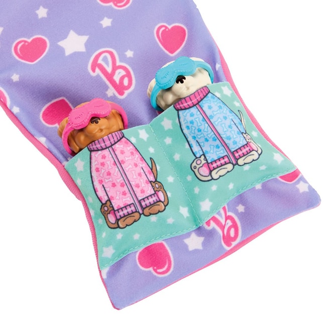 Barbie - Welpen Pyjama Party - Spielset