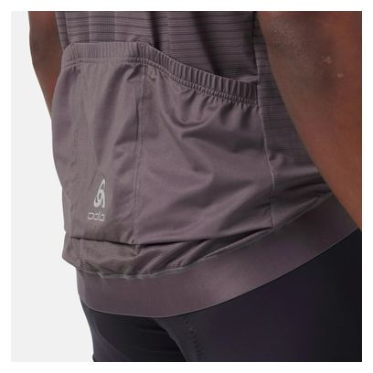 Maillot Manches Courtes Odlo Zeroweight Chill-Tec Noir