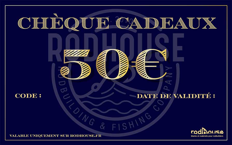 Bon cadeau Chèque cadeau 50€ Chèque d'une valeur de 50€