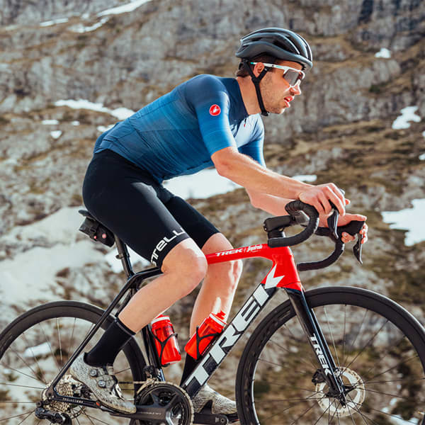 Maillot vélo CASTELLI AERO RACE 6.0 JERSEY BLEU/BLANC