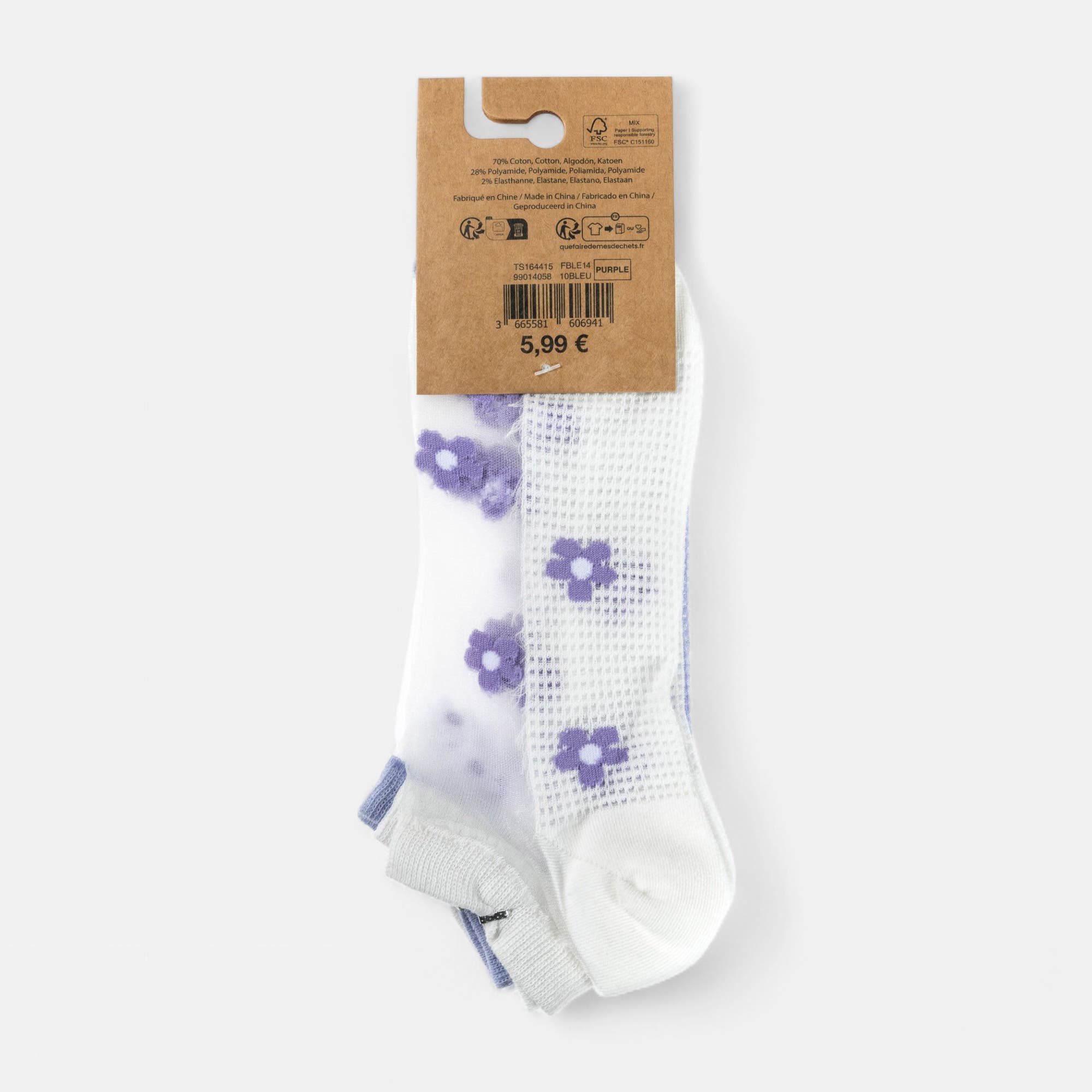Chaussettes Femme bleu