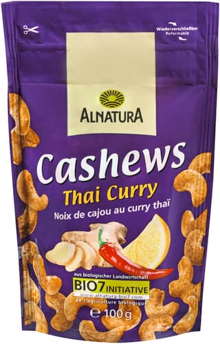 Alnatura BIO Cashews Thai-Curry