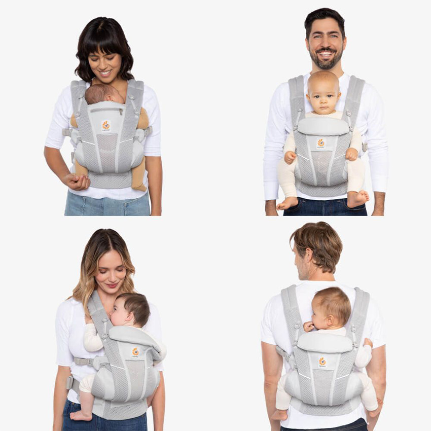 Porte-bébé Omni Breeze - Gris perle