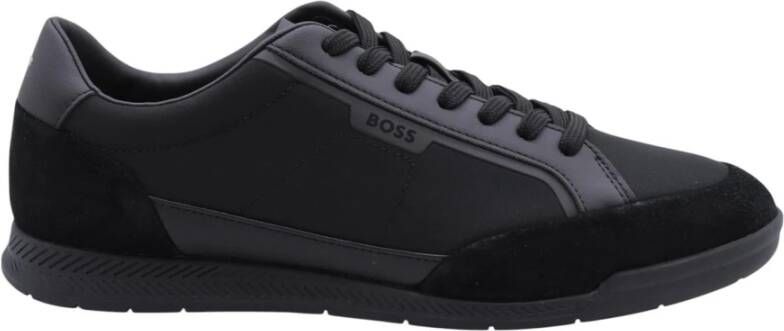 BOSS Nitan heren sneaker Zwart