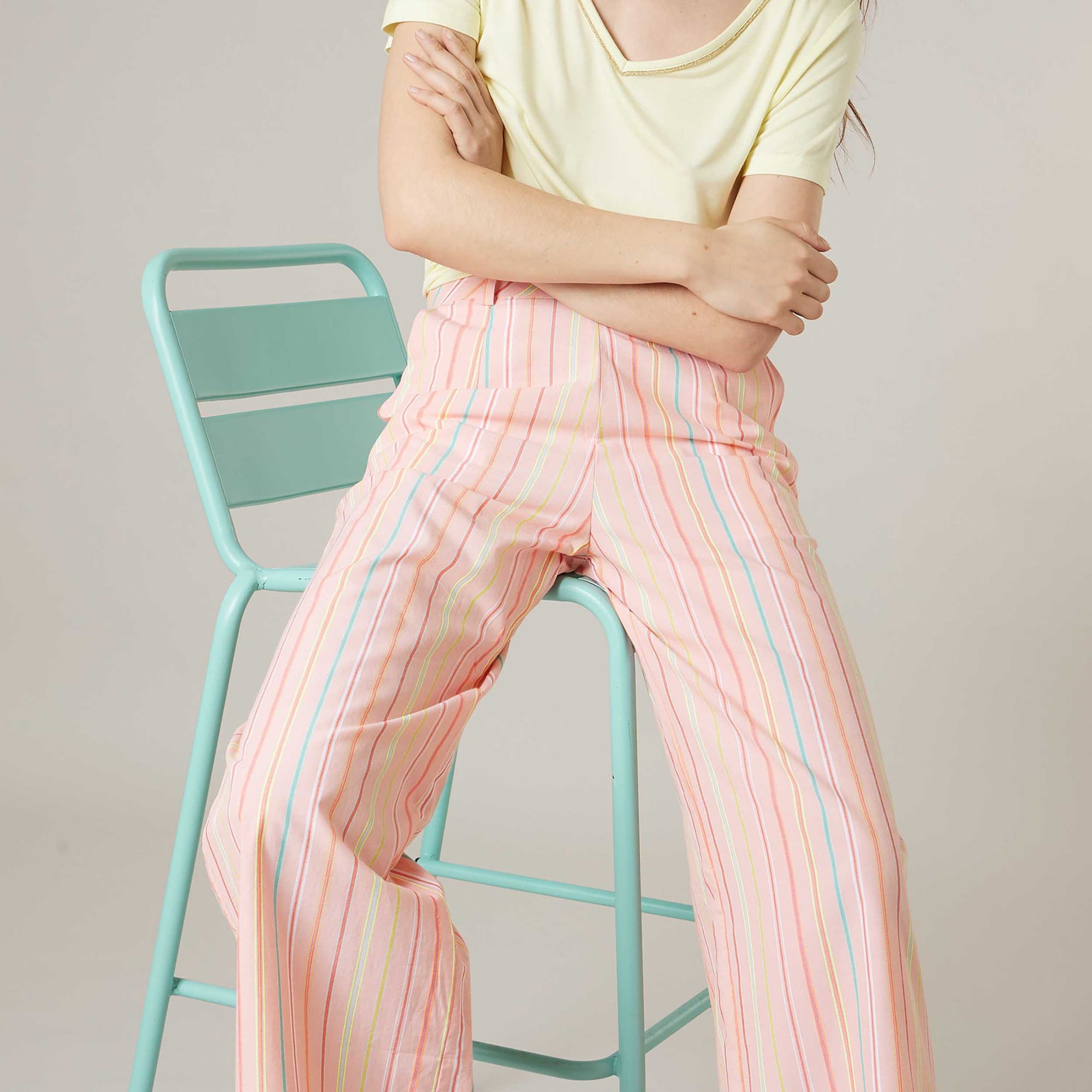 Pantalon Femme orange