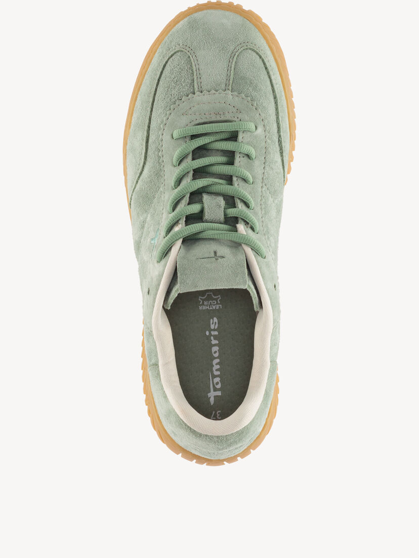 Leren Sneaker - groen
