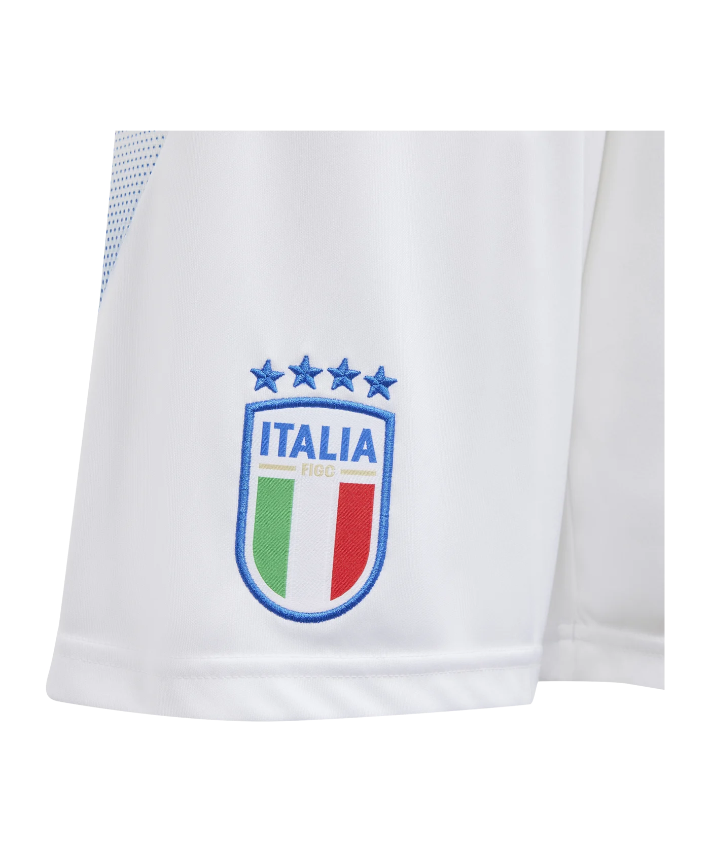adidas Italien Short Home EM 2024 Kids Weiss