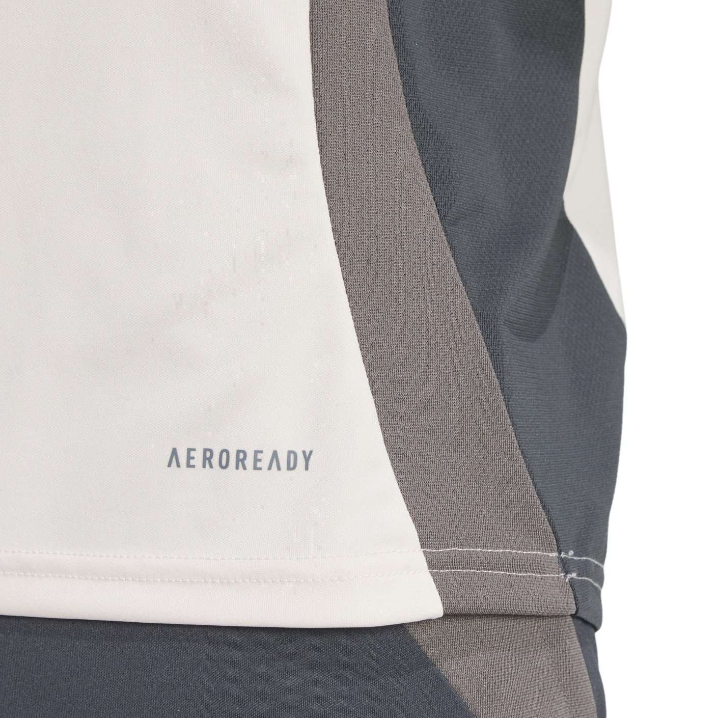 Adidas Real Madrid Trainingsshirt Europees 2024-2025 Beige Donkergrijs Bruin