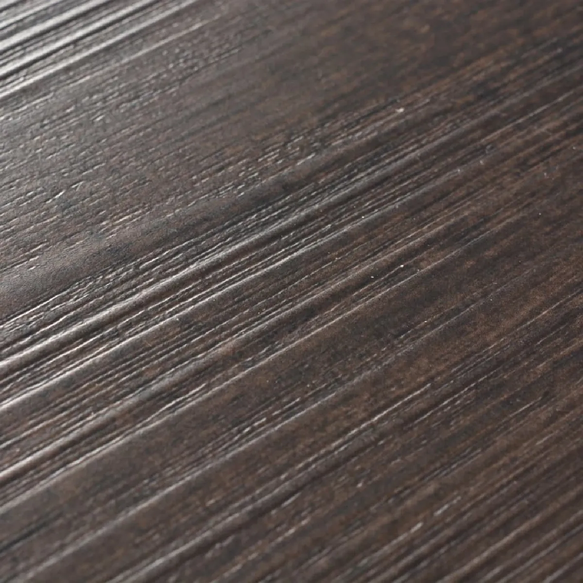 vidaXL - Planches PVC autoadhésif 2,51 m² - Marron foncé