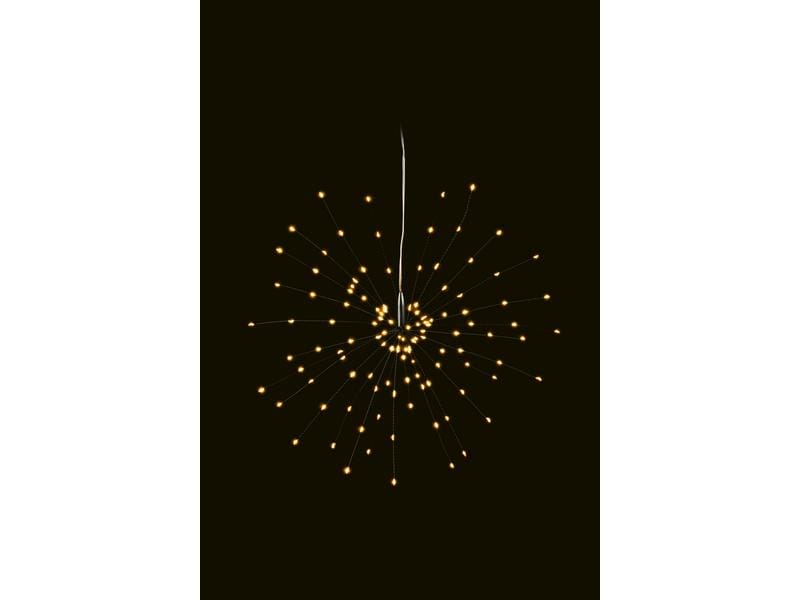 STT Dekolicht Eridani, Ø 30 cm, Schwarz LED Weihnachtsdekoration