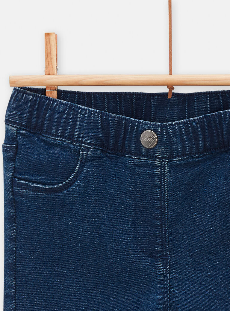 Jegging jean brut pour fille