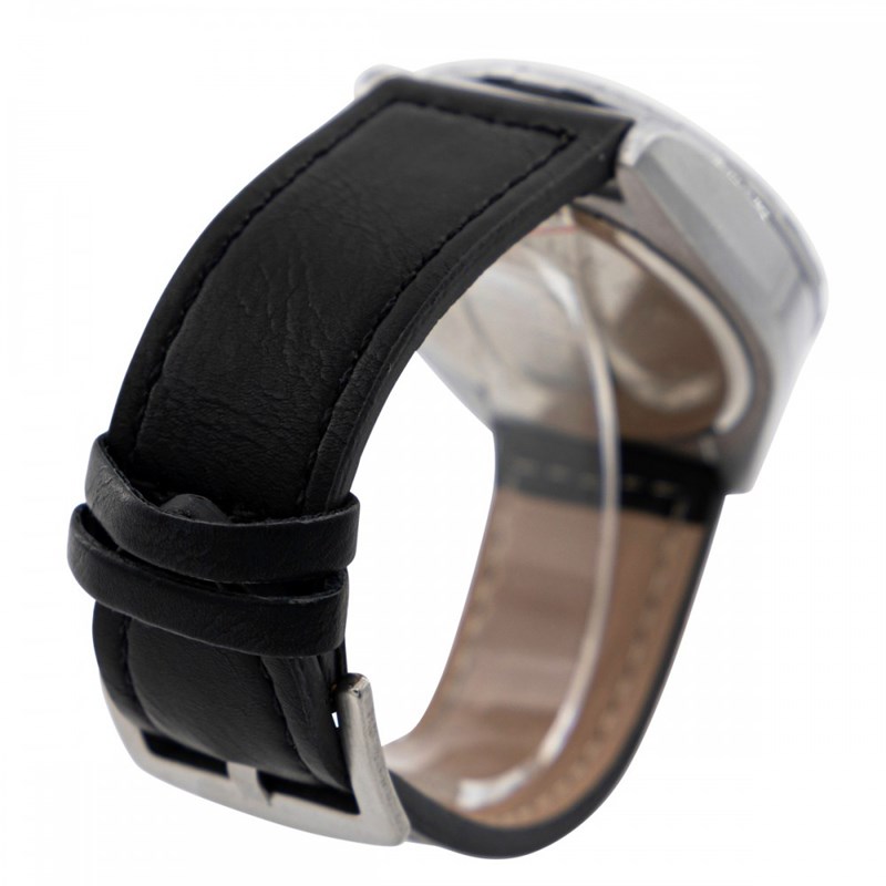 Montre Homme GIORGIO bracelet Cuir Noir