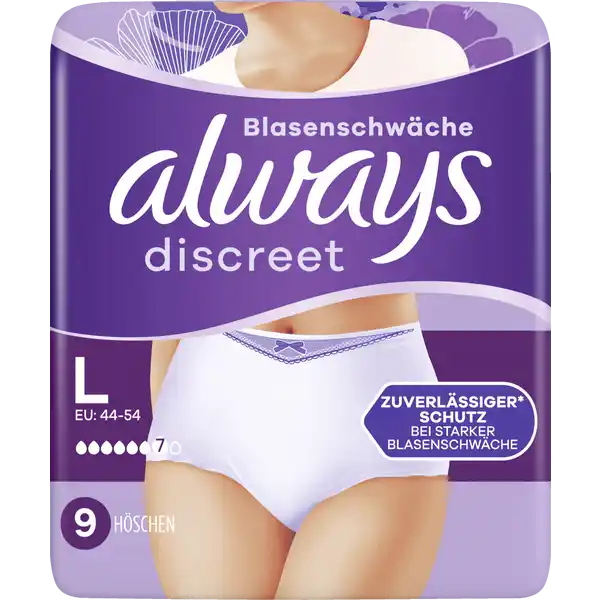 Discreet Inkontinenz Pants Plus L