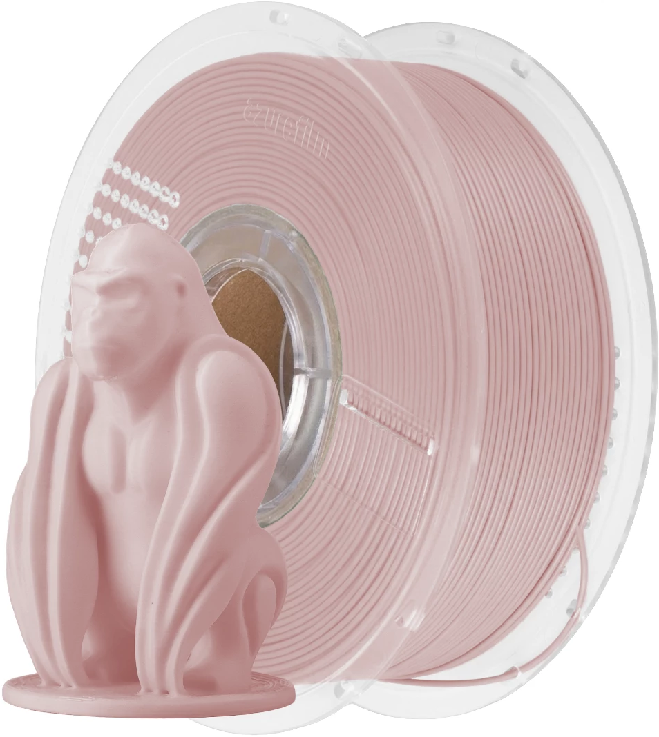 AzureFilm  PLA Matte HS Rosy, 1,75 mm / 1000 g    PLA Material mit mattem Oberflächenfinish