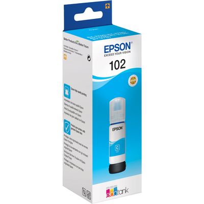 Epson EcoTank 102 - cyan - réservoir d'encre original