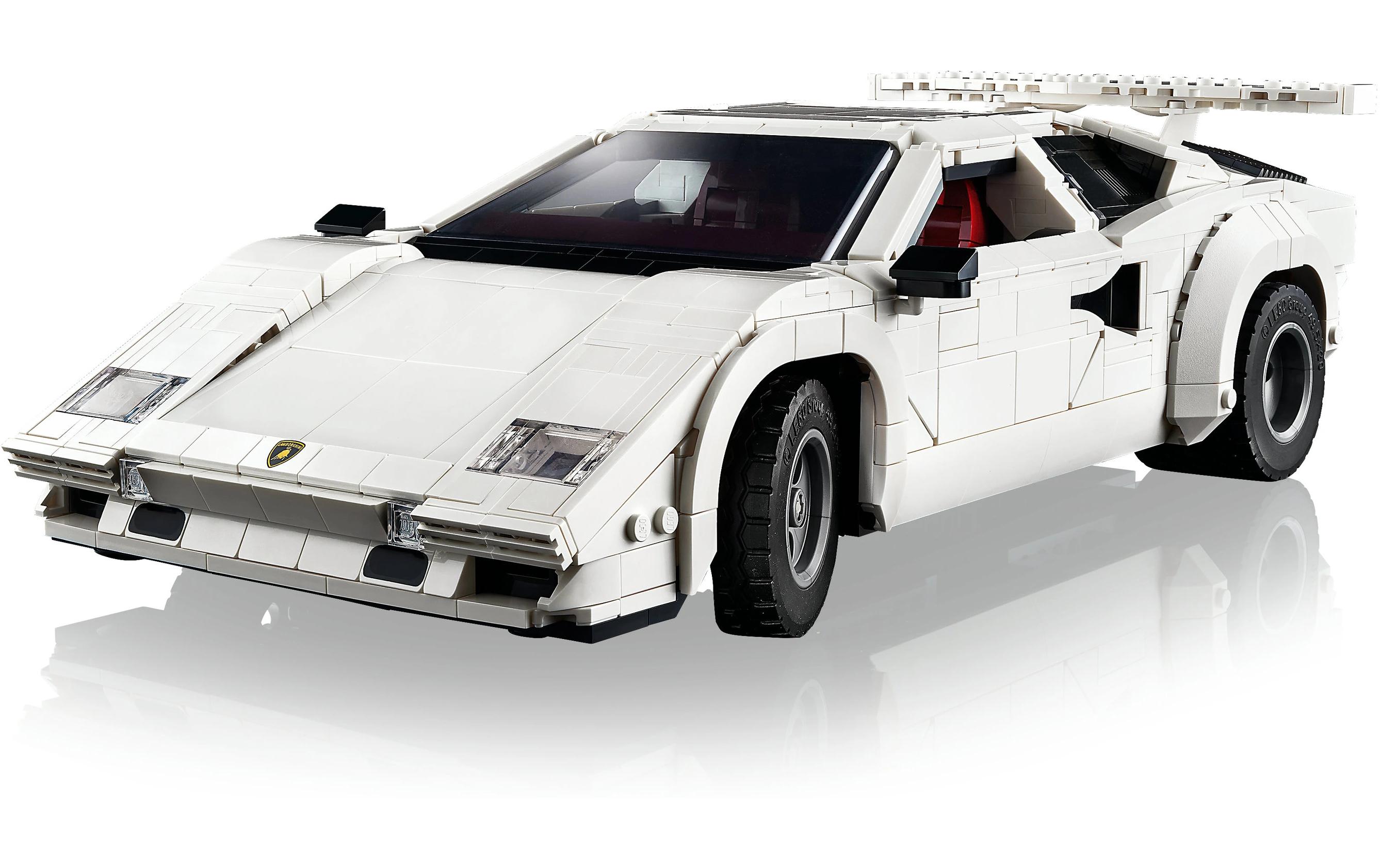 Icons Lamborghini Countach 5000 / 10337<br>Die Meisterklasse der Geschwindigkeit und des Designs in LEGO-Form