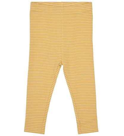 Petit by Sofie Schnoor Leggings - Lily - Gelb m. Streifen