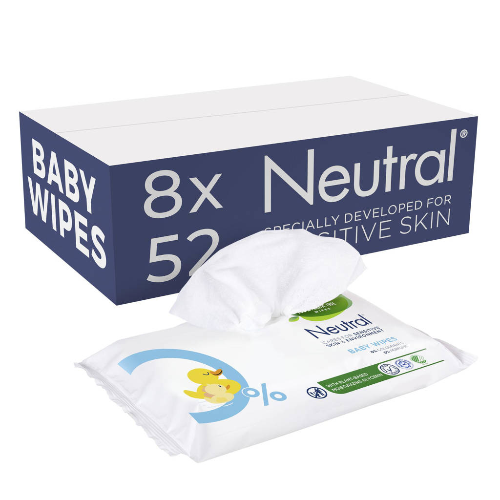 De beste doekjes everbabydoekjes Parfumvrij - 8 x 52 stuks