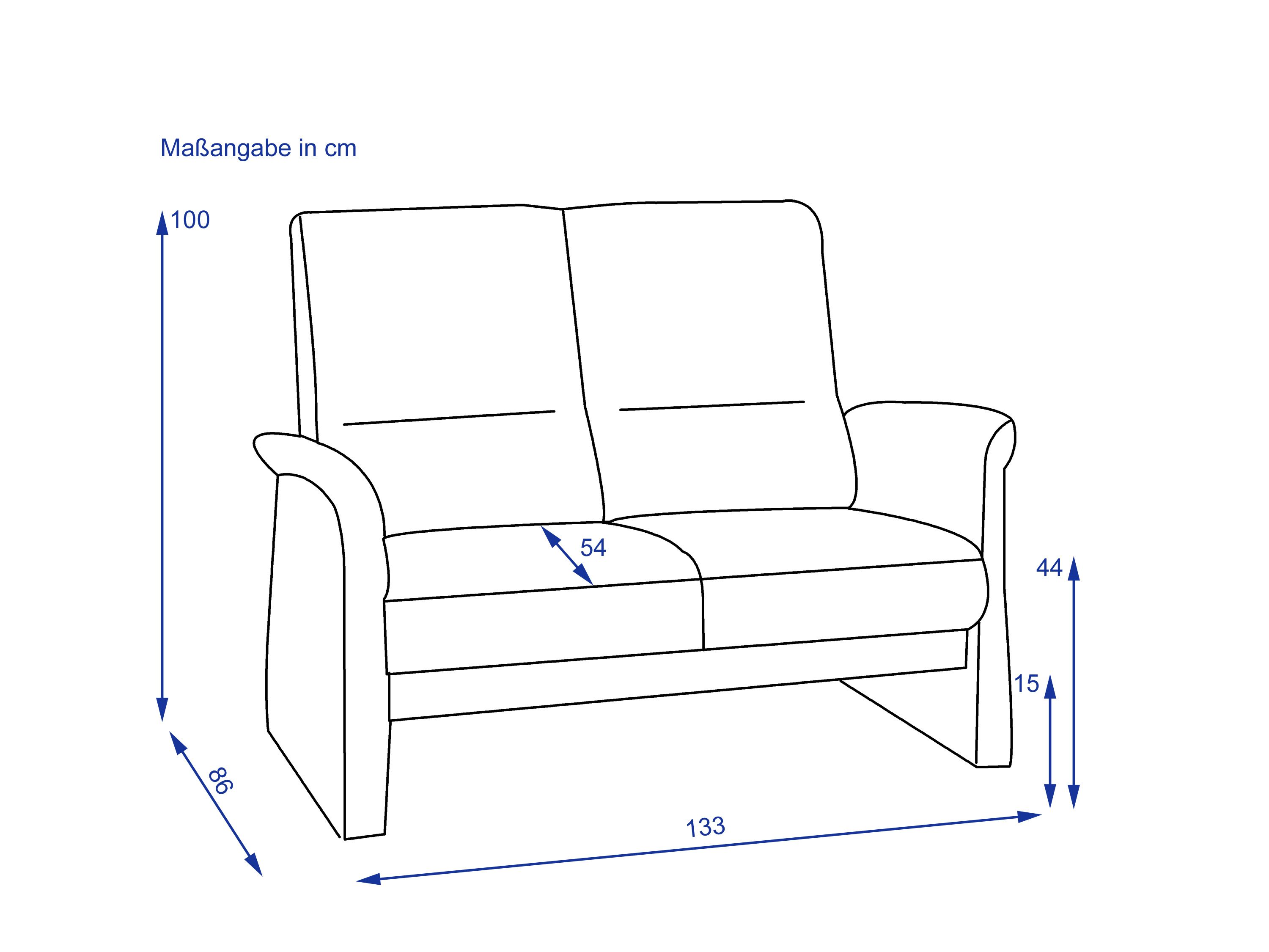 Sofa 2 Sitzer BPW BODENSEE 1