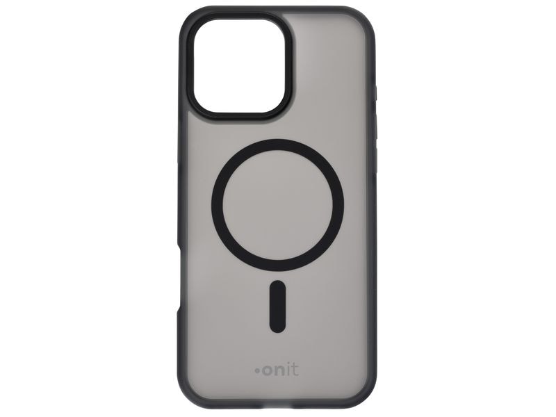 onit Back Cover Armorix iPhone 16 Pro Max Schwarz matt MagSafe-kompatible Schutzhülle, fallgeprüft nach MIL-STD-810H