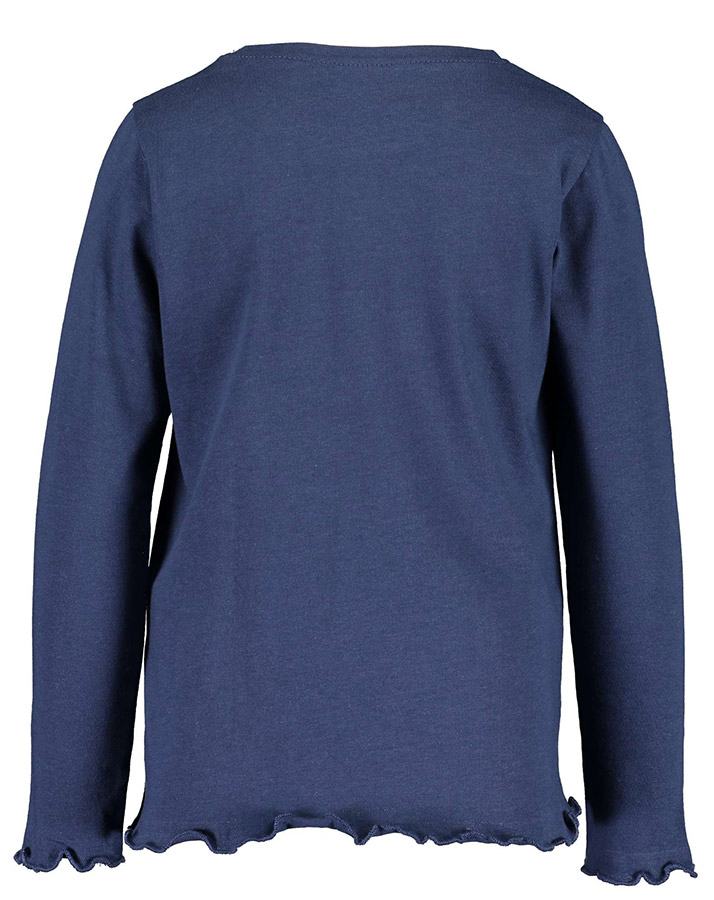 Langarmshirt FRIENDSHIP – HORSE in dunkelblau
