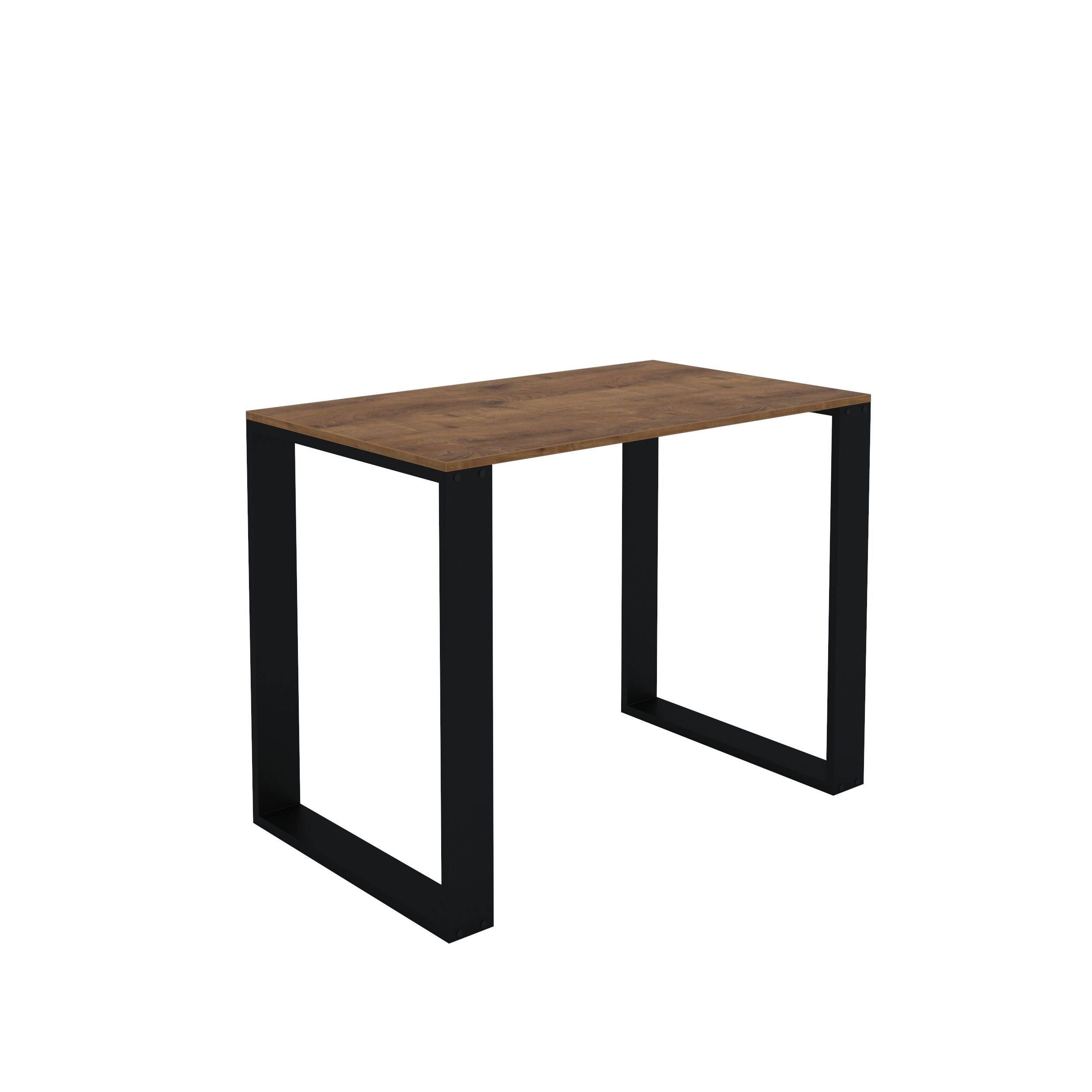 AKKE LOFT Tisch mit schwarze beine LxBxH