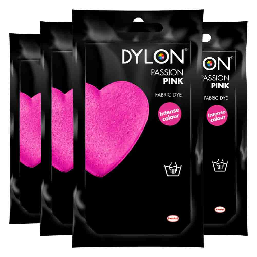 4x Dylon Textielverf - Handwas Passion Pink50 gr