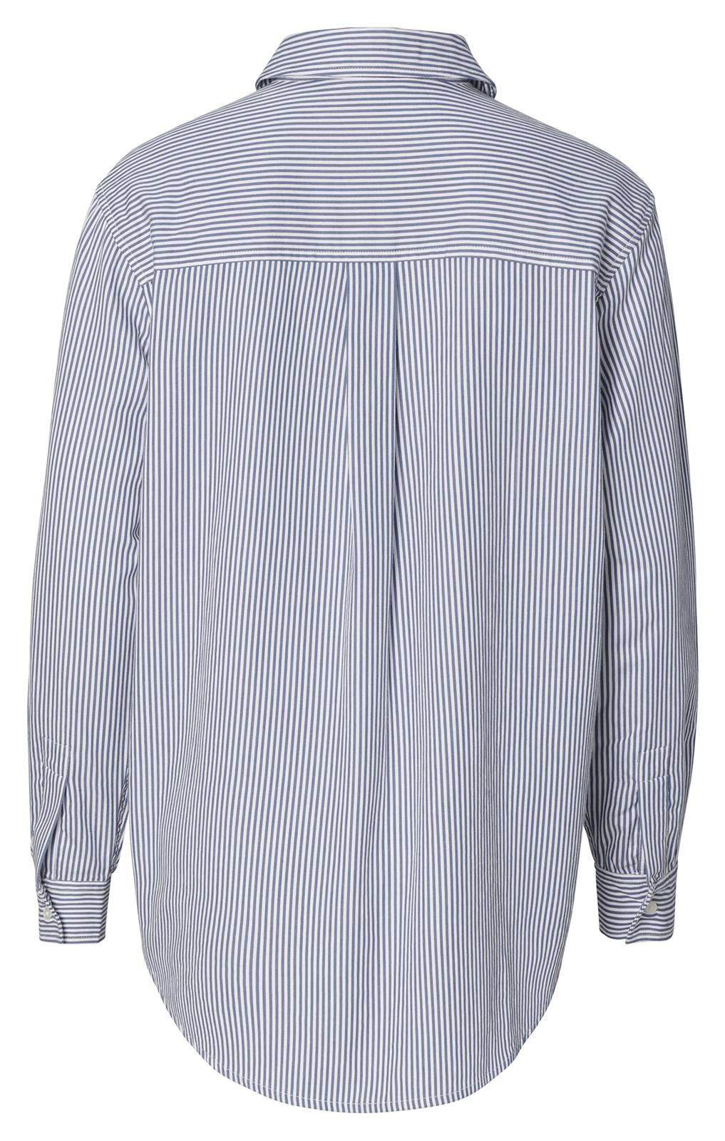 Noppies Maternity Blouse Arles - Gris blue Stripe