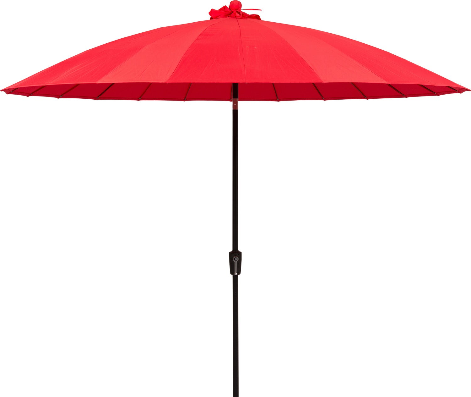 Intratuin parasol Shanghai rood 80+UV D 300 cm