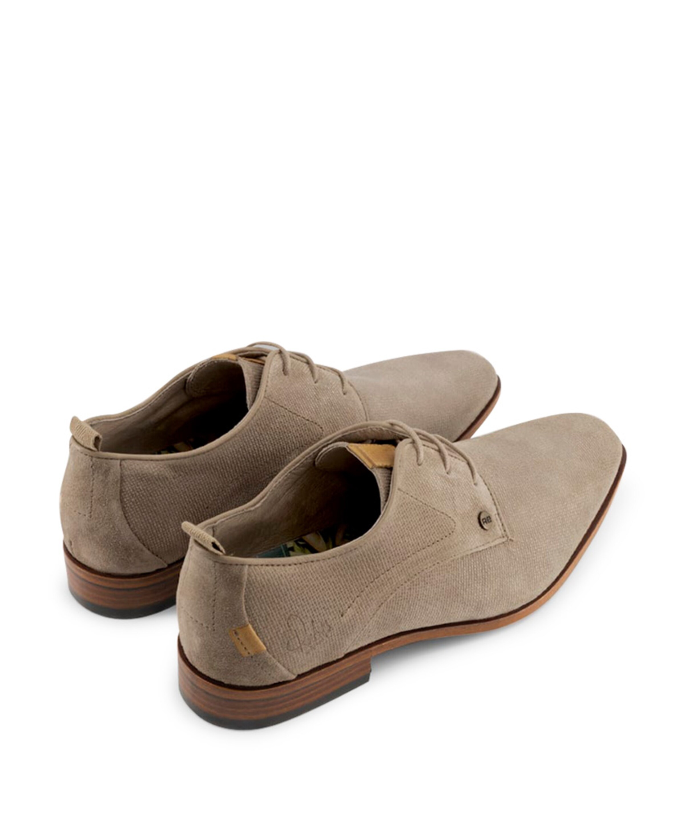 Rehab GREG WALL SUE heren veterschoenen beige