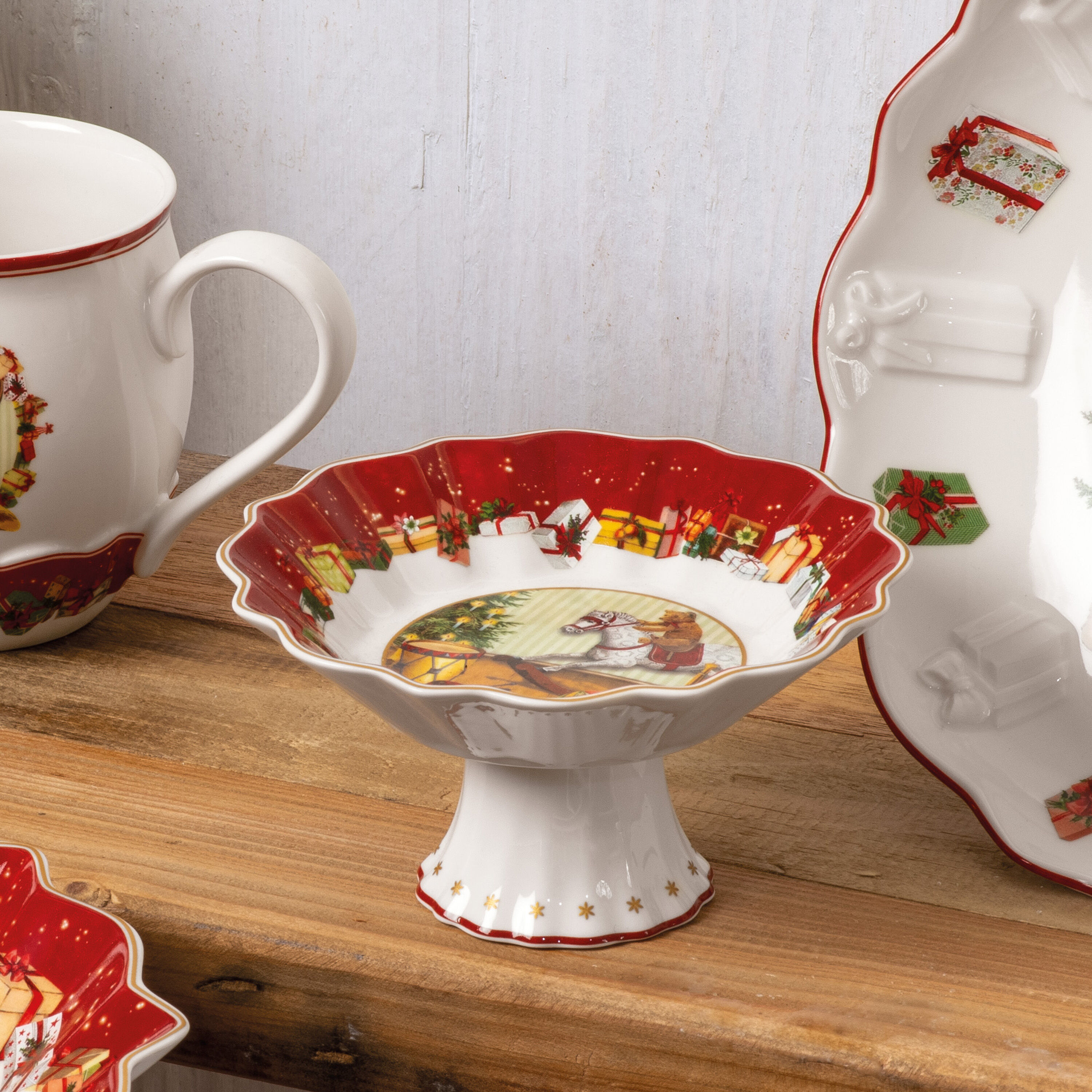 Toy's Fantasy Bowl Multi-colored, 3.8 oz, Premium Porcelain