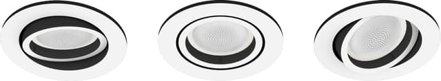 Philips Hue Milliskin forsænket spotlys 3x5W (hvid)