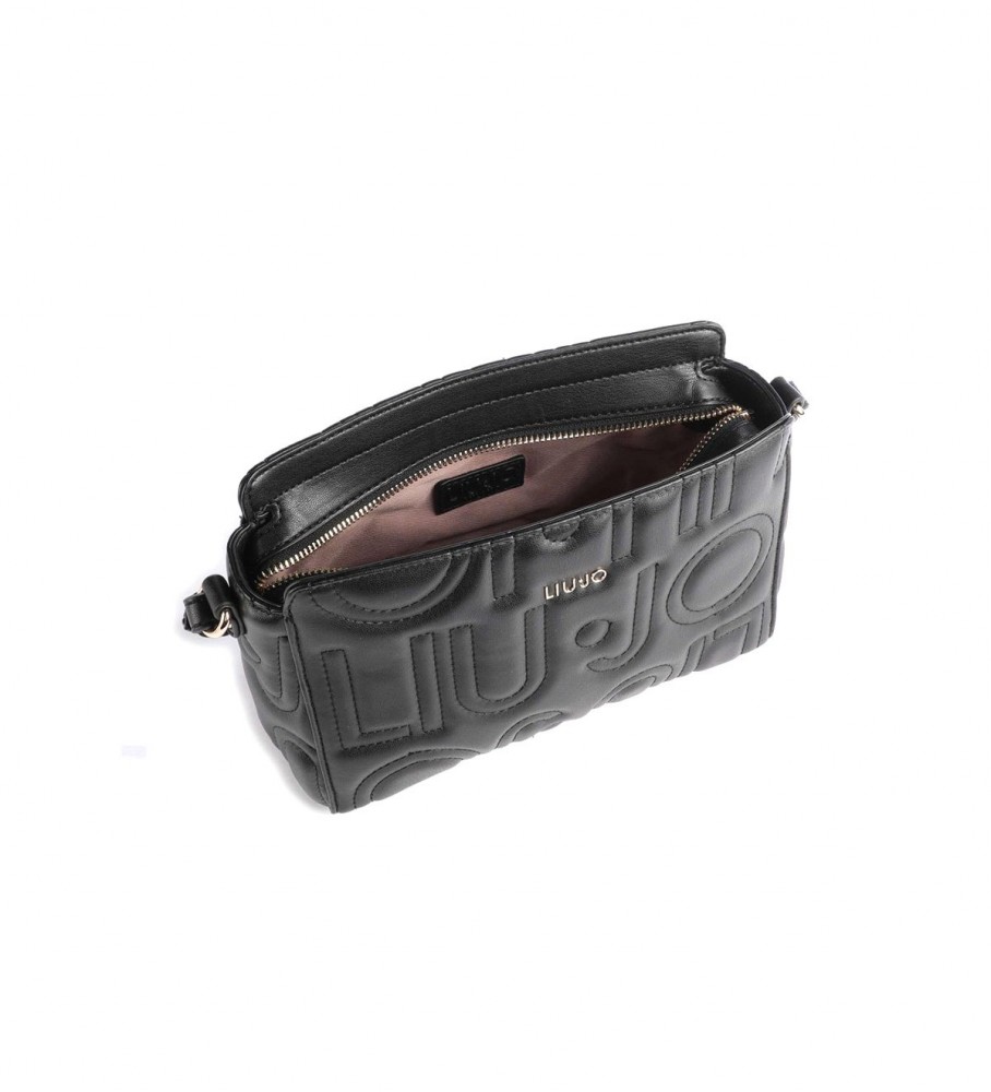Bolsa de ombro preta Liu Jo Manhattan