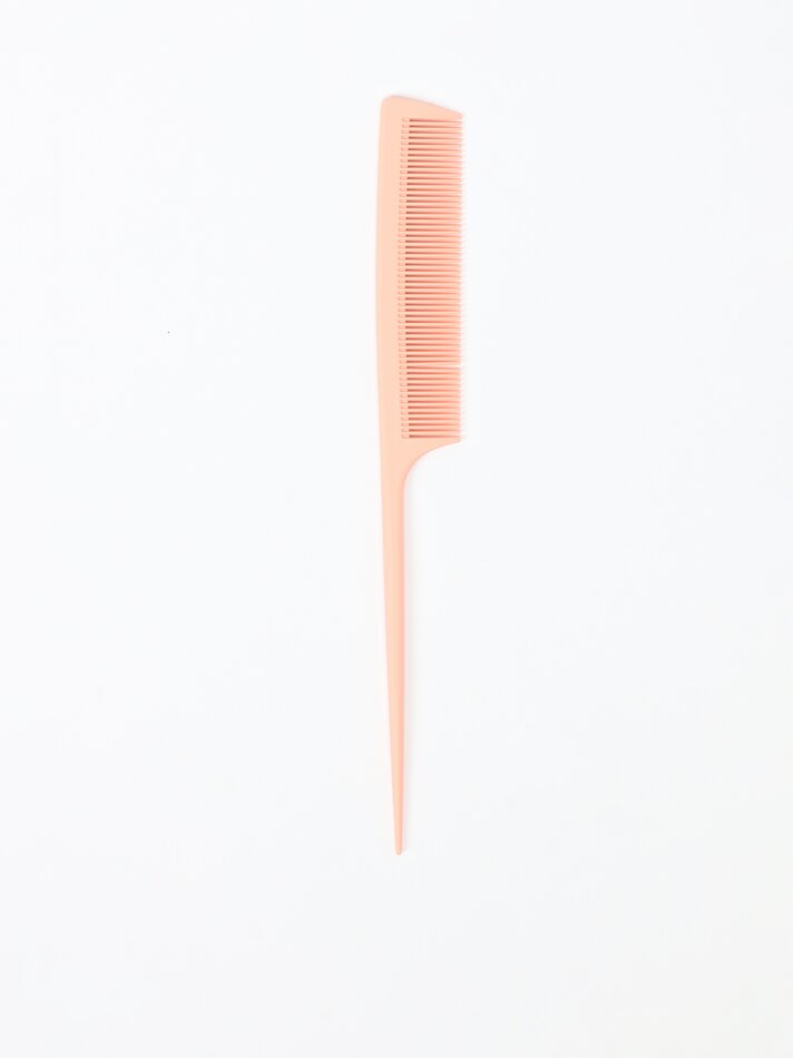 Pente fino para cabelos - Coral