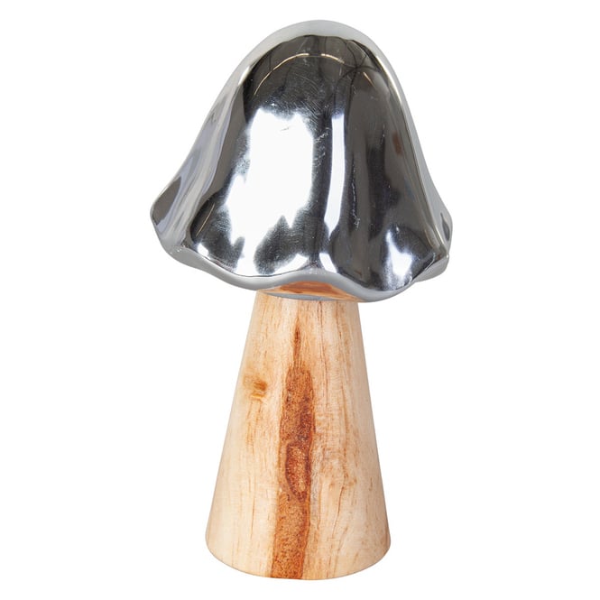 Pilz - aus Holz - ca. 7,5 x 7,5 x 13,5 cm
