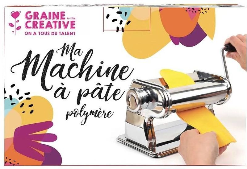 Graine Creative - 261913 - Kleimachine - 14cm - 9 Verschillende Diktes