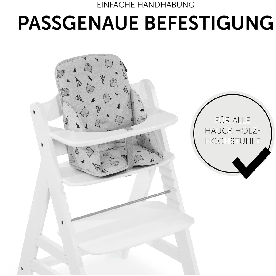 hauck Hochstuhlauflage Alpha Cosy Select Nordic Grey